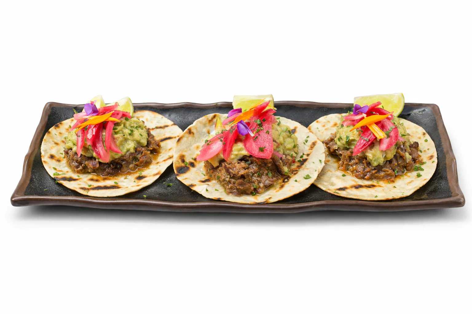 Tacos Tropicana de la carta de Picaña Braseria